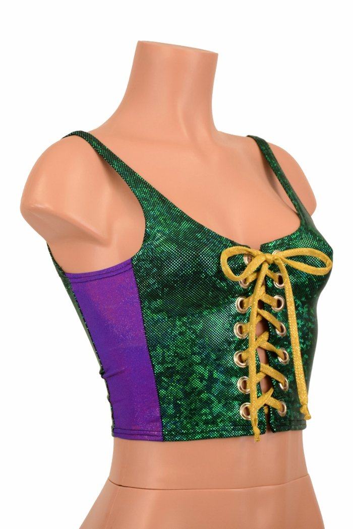【melt the lady】lace up cropped tops lace up cropped tops melt the lady