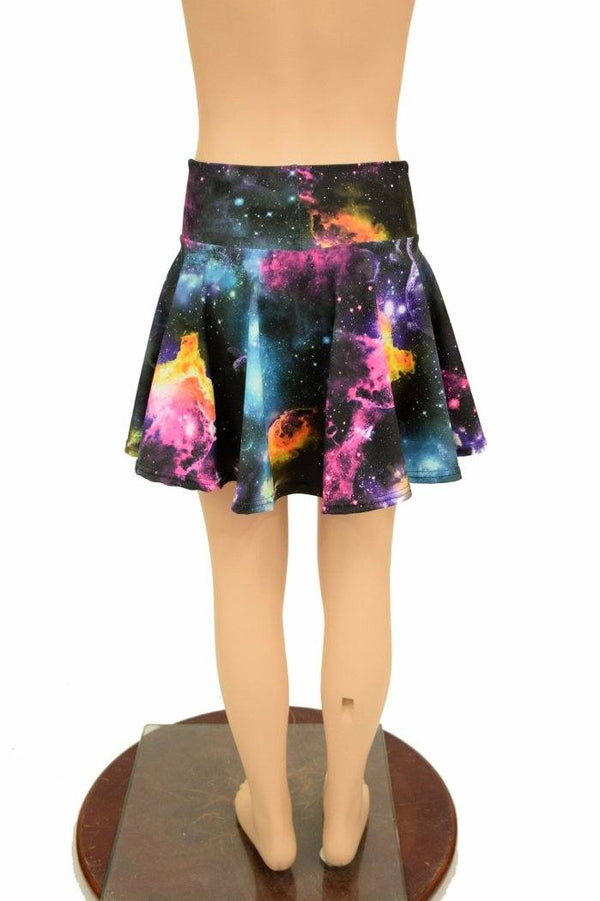 Galaxy UV Glow Kids Skirt or Skort - 3