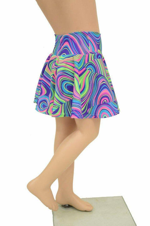 Glow Worm UV Kids Skirt or Skort - Coquetry Clothing