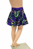 Neon Melt UV Glow Kids Skirt or Skort - 3