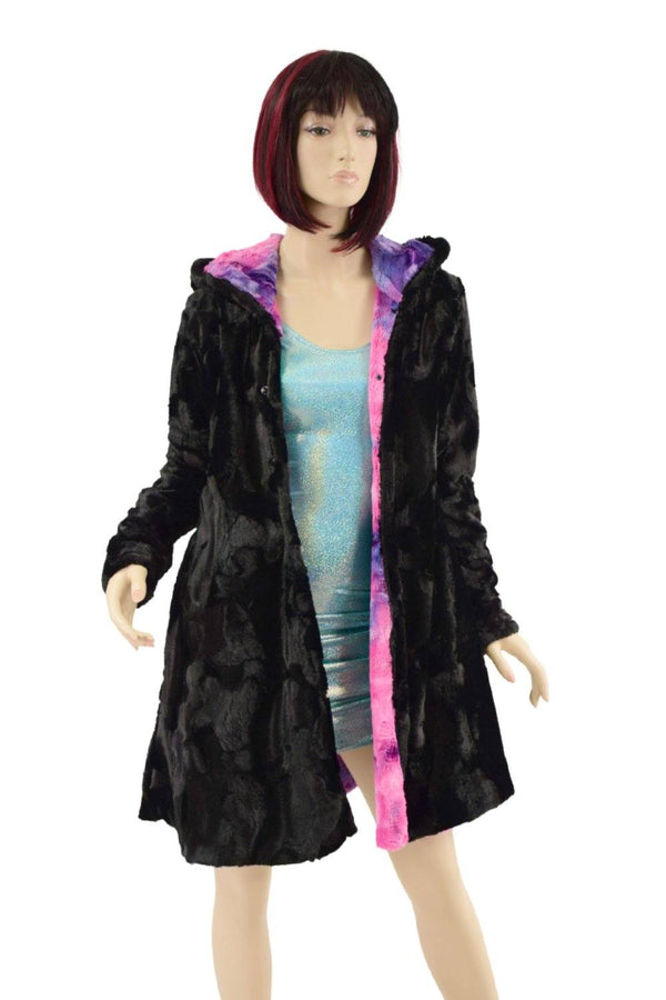 Build Your Own Reversible Double Minky A Line Coat - 5