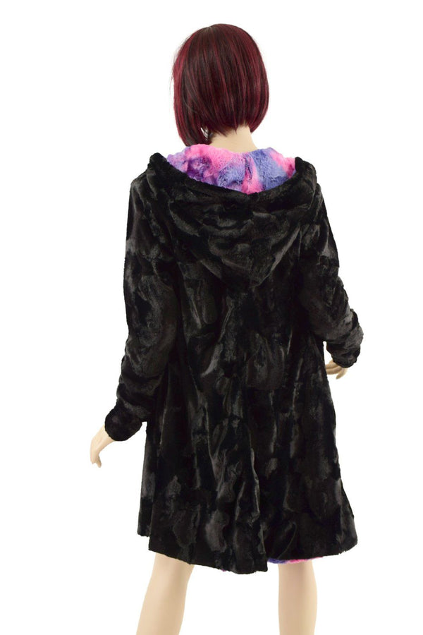 Build Your Own Reversible Double Minky A Line Coat - 7