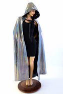 Silver and Black Reversible Cape - 3