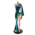 Asymetrical Scarab Holographic Catsuit - 1