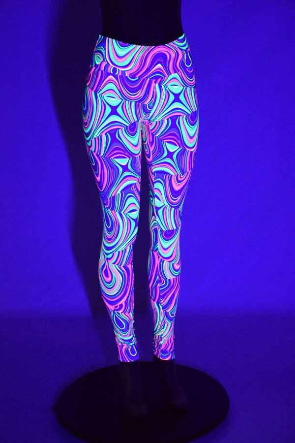 Glow Worm High Waist Leggings - 3