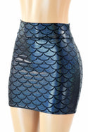 Black Mermaid Bodycon Skirt - 4