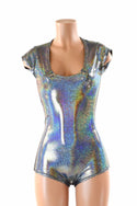Silver Holographic Romper - 5