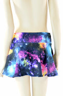 Galaxy Print Mini Skirt - 3