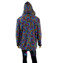 Mens Minky Reversible Jacket with Snap Front - 9