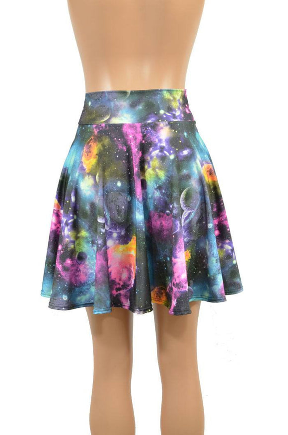 19" Galaxy Skater Skirt - Coquetry Clothing