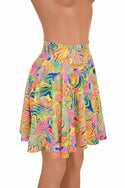 19" Neon Flux Skater Skirt - 2