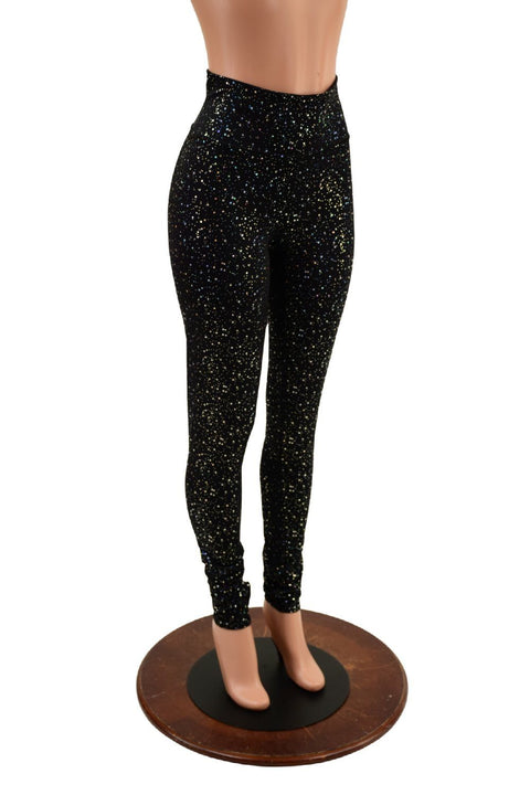 Star Noir High Waist Leggings - Coquetry Clothing