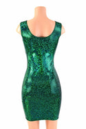Green Kaleidoscope Tank Dress - 4