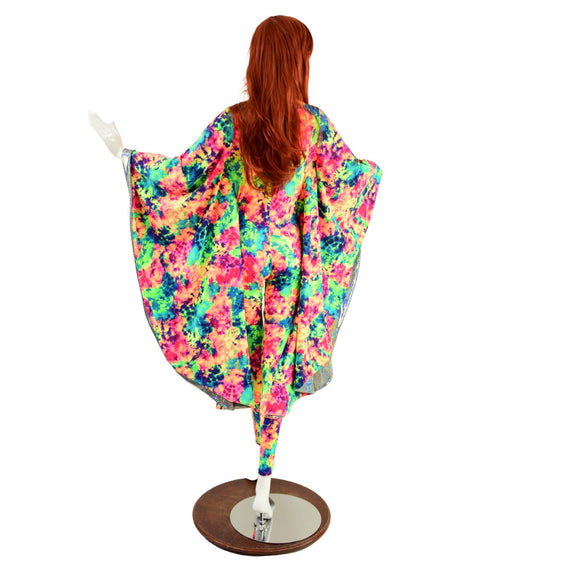 2PC Batwing Catsuit with Reveal - Coquetry Clothing