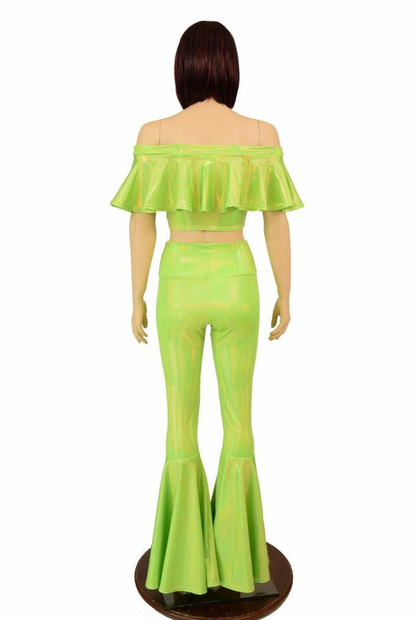 2PC Bell Bottom Flares Set - Coquetry Clothing