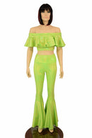2PC Bell Bottom Flares Set - Coquetry Clothing