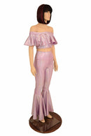 2PC Bell Bottom Flares Set - Coquetry Clothing