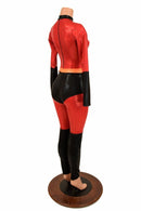 2PC Catsuit & Siren Shorts Set - Coquetry Clothing