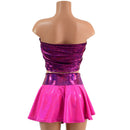 2PC Flora Set with Tube Top and Mini Skirt - Coquetry Clothing