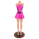 2PC Flora Set with Tube Top and Mini Skirt - Coquetry Clothing
