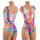 2PC Hipnotic Suspender Romper Set - Coquetry Clothing