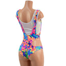 2PC Hipnotic Suspender Romper Set - Coquetry Clothing