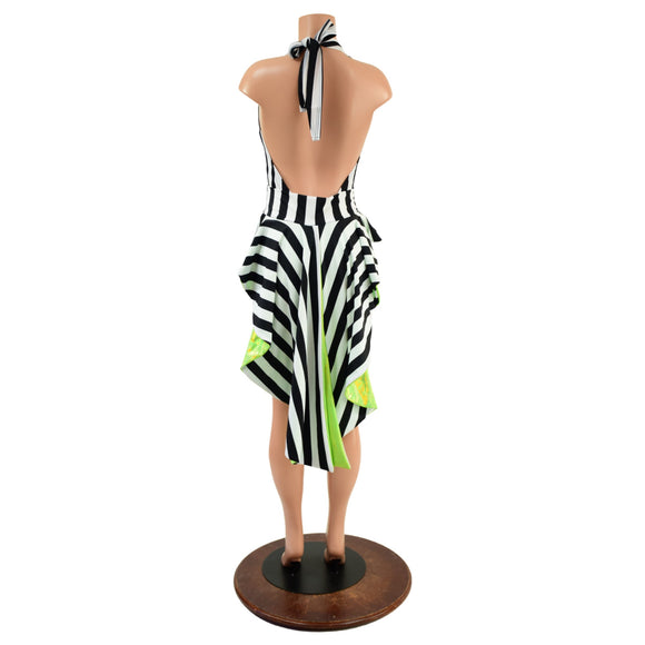 2PC Josie Romper and Tux Back Belt Set - Coquetry Clothing