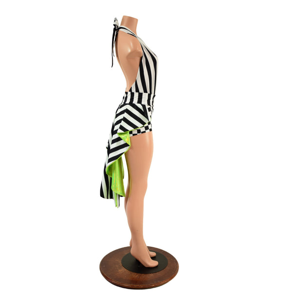 2PC Josie Romper and Tux Back Belt Set - 6