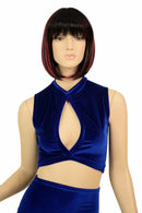 2PC Keyhole Top and Siren Shorts Set - Coquetry Clothing