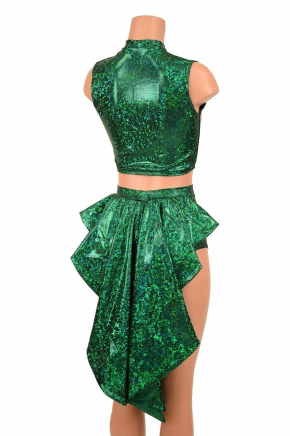 2PC Keyhole Top and Siren Shorts Set - Coquetry Clothing