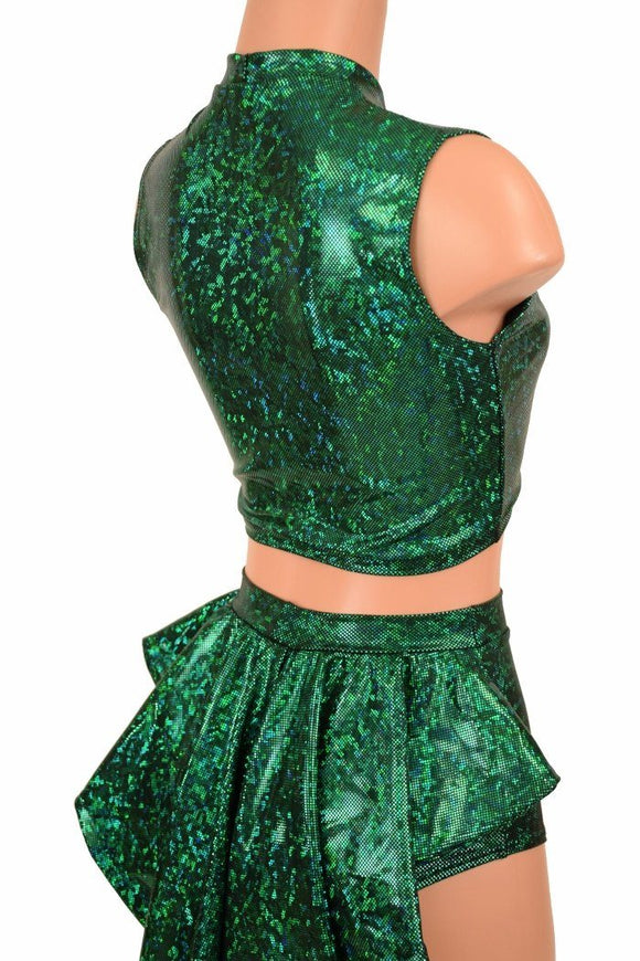2PC Keyhole Top and Siren Shorts Set - Coquetry Clothing