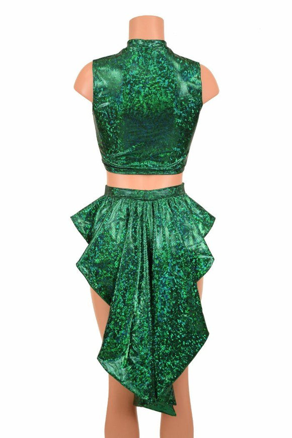 2PC Keyhole Top and Siren Shorts Set - Coquetry Clothing