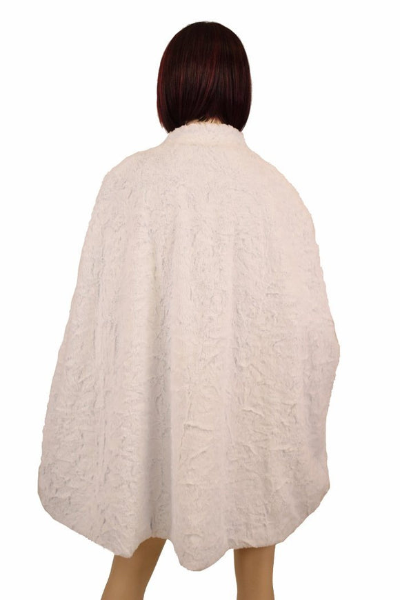 2PC Lace Up Romper & Minky Cape - Coquetry Clothing