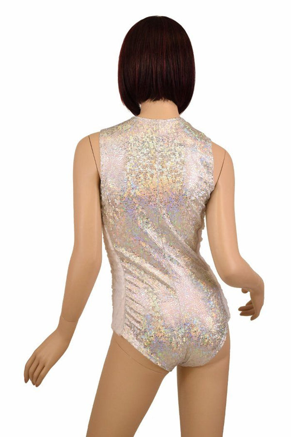 2PC Lace Up Romper & Minky Cape - 15