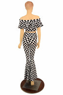 2PC "Luna DeRose" Bell Bottom Flares Set - Coquetry Clothing