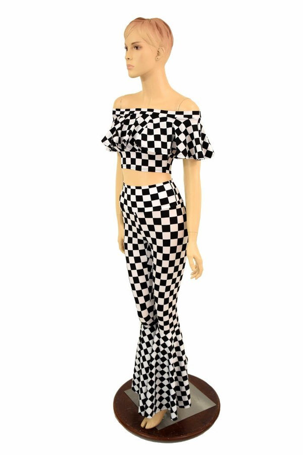 2PC "Luna DeRose" Bell Bottom Flares Set - 6