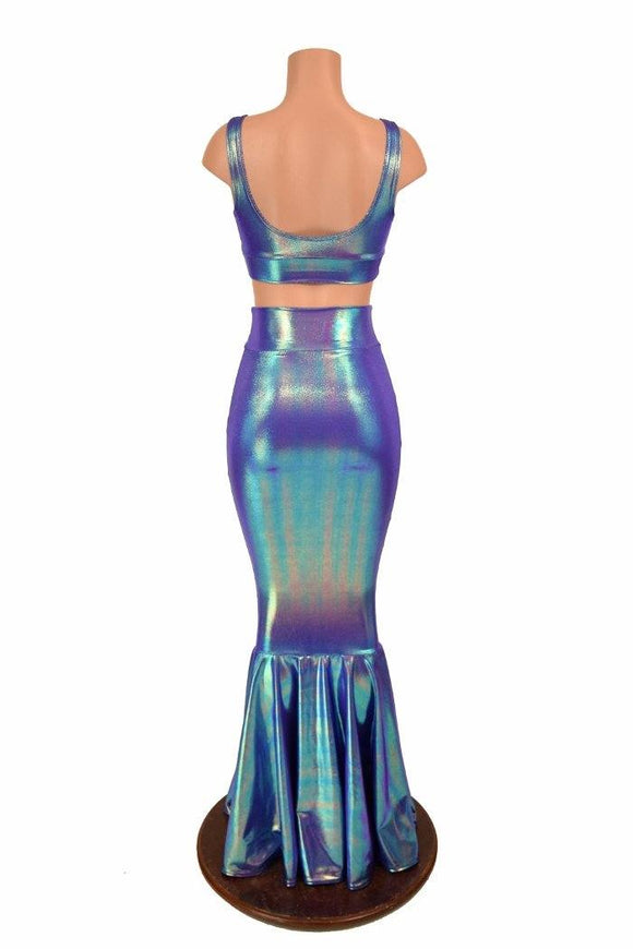 2PC Mermaid Skirt & Starlette Bralette - Coquetry Clothing