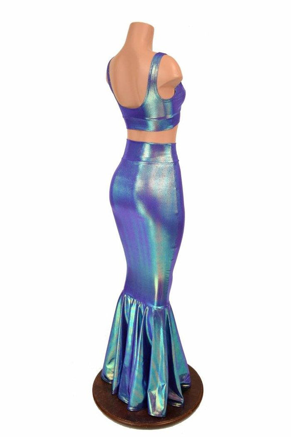 2PC Mermaid Skirt & Starlette Bralette - Coquetry Clothing