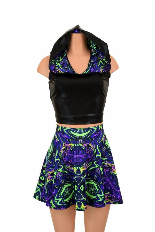 2PC Racerback Top & Skirt Set - 2