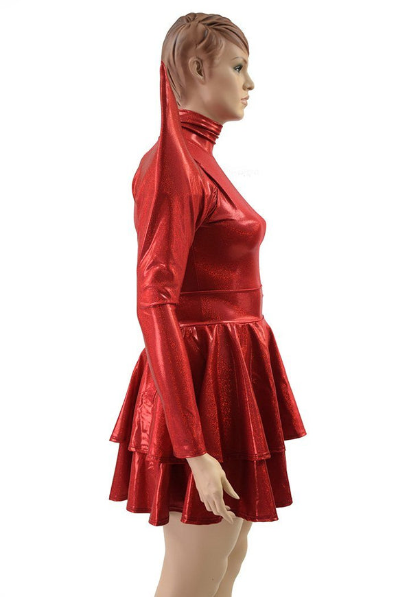 2PC Romper & Breakaway Skirt Set - Coquetry Clothing