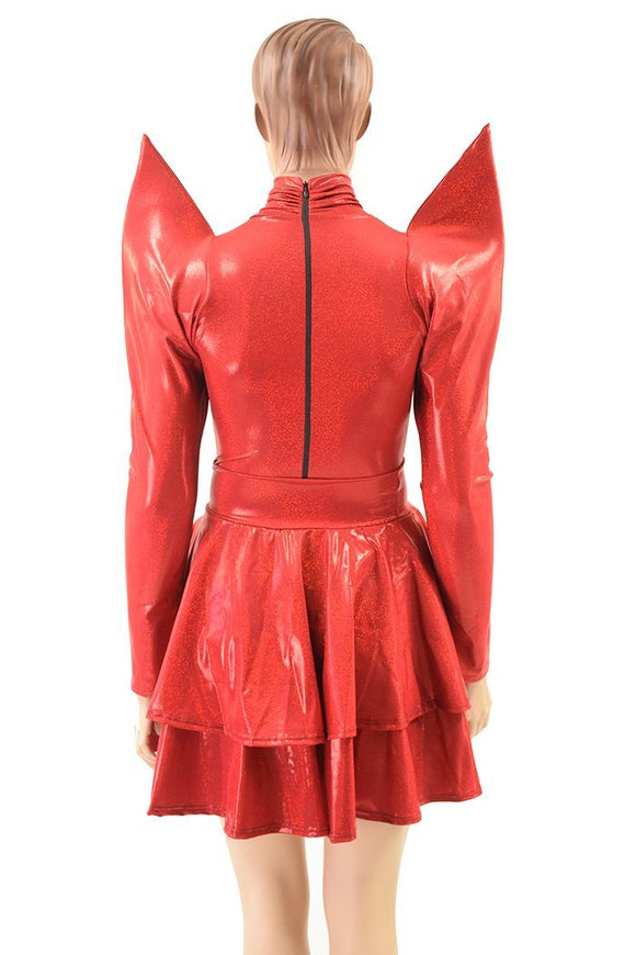 2PC Romper & Breakaway Skirt Set - Coquetry Clothing