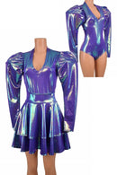 2PC Romper & Breakaway Skirt Set - Coquetry Clothing