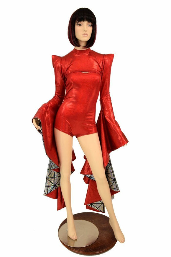 2PC Sorceress Sleeve Bolero + Romper Set - Coquetry Clothing