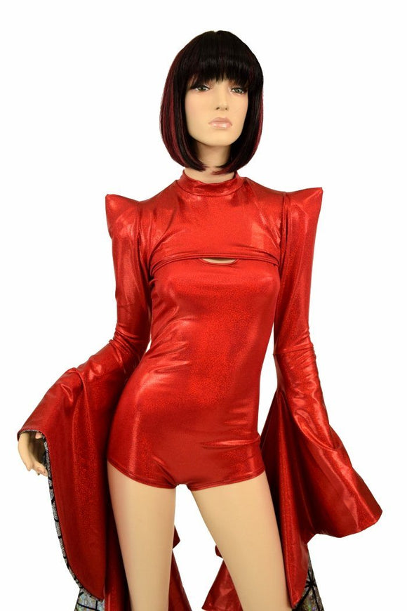 2PC Sorceress Sleeve Bolero + Romper Set - Coquetry Clothing