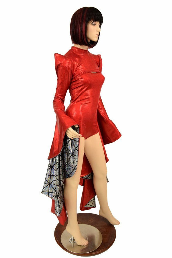 2PC Sorceress Sleeve Bolero + Romper Set - 3