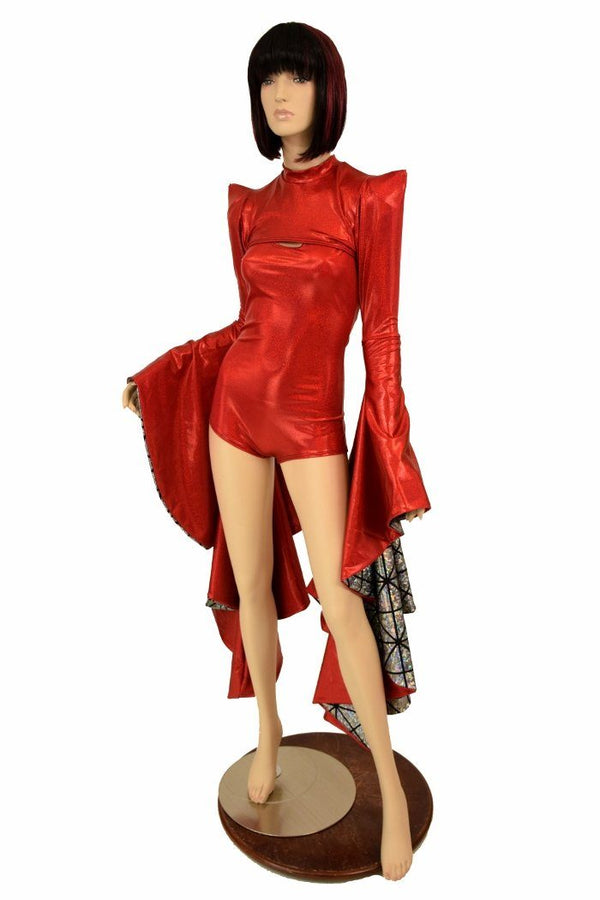 2PC Sorceress Sleeve Bolero + Romper Set - 5