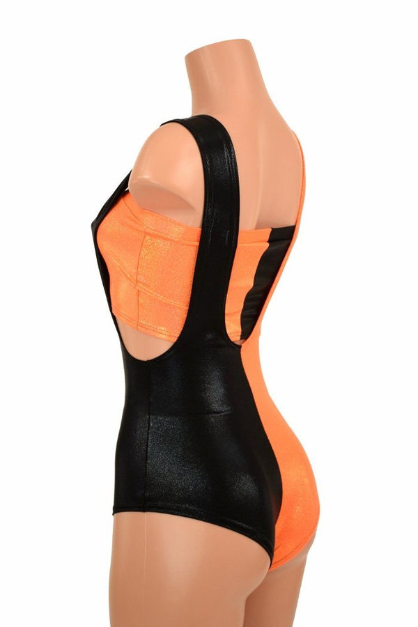 2PC Split Suspender Romper Set - 6