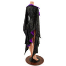 2PC Succubus Sleeve Romper and Tux Back Belt Set - Coquetry Clothing