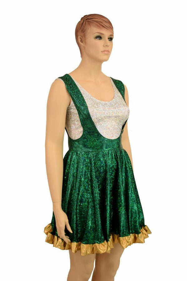 2PC Suspender Mini Skirt & Top - 2