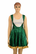 2PC Suspender Mini Skirt & Top - 1